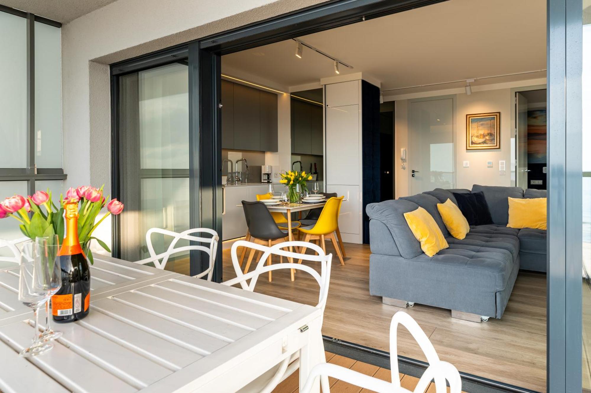 Apartament Dream View Gardenia Front Dziwnów Dış mekan fotoğraf