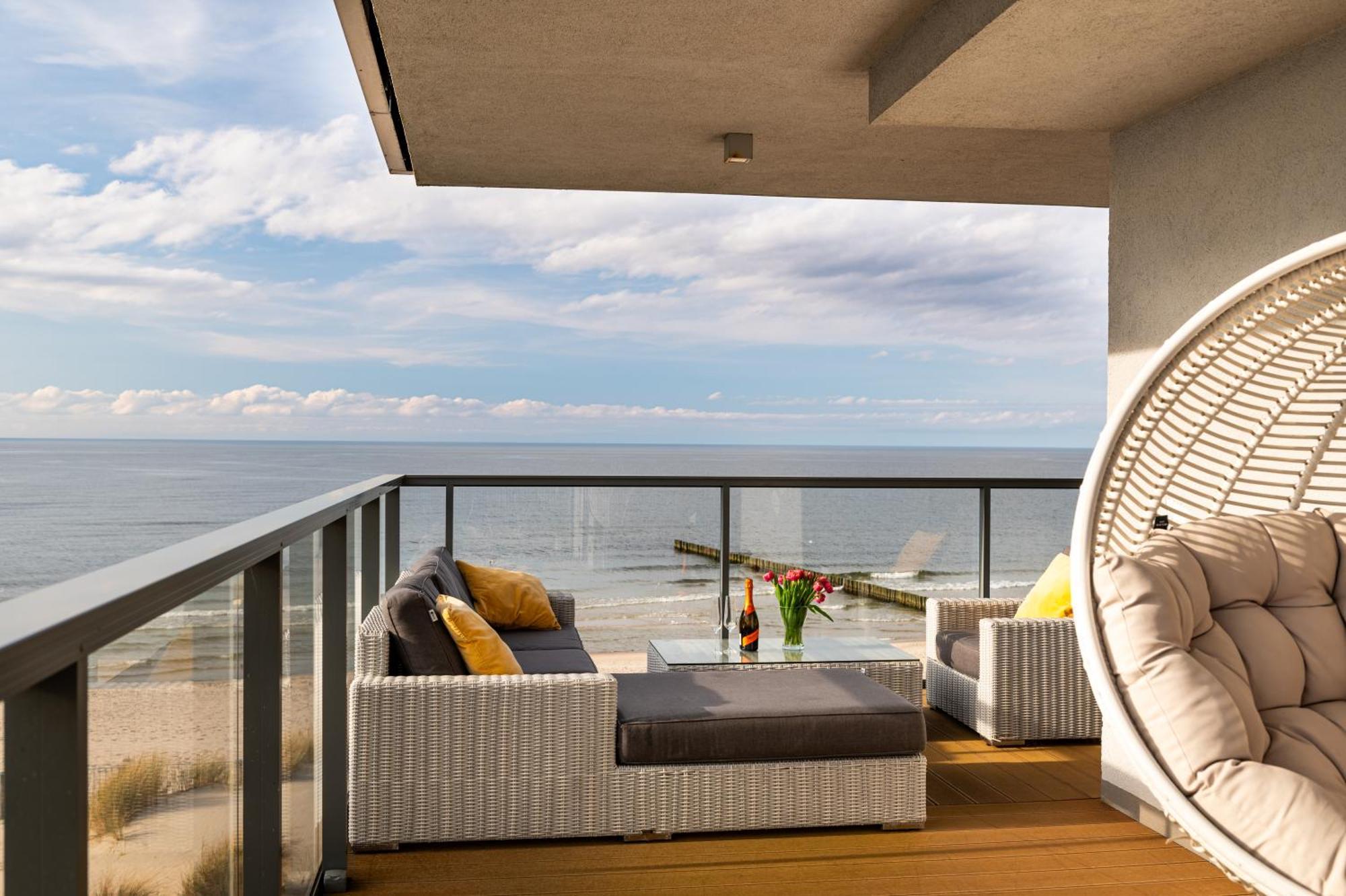 Apartament Dream View Gardenia Front Dziwnów Dış mekan fotoğraf