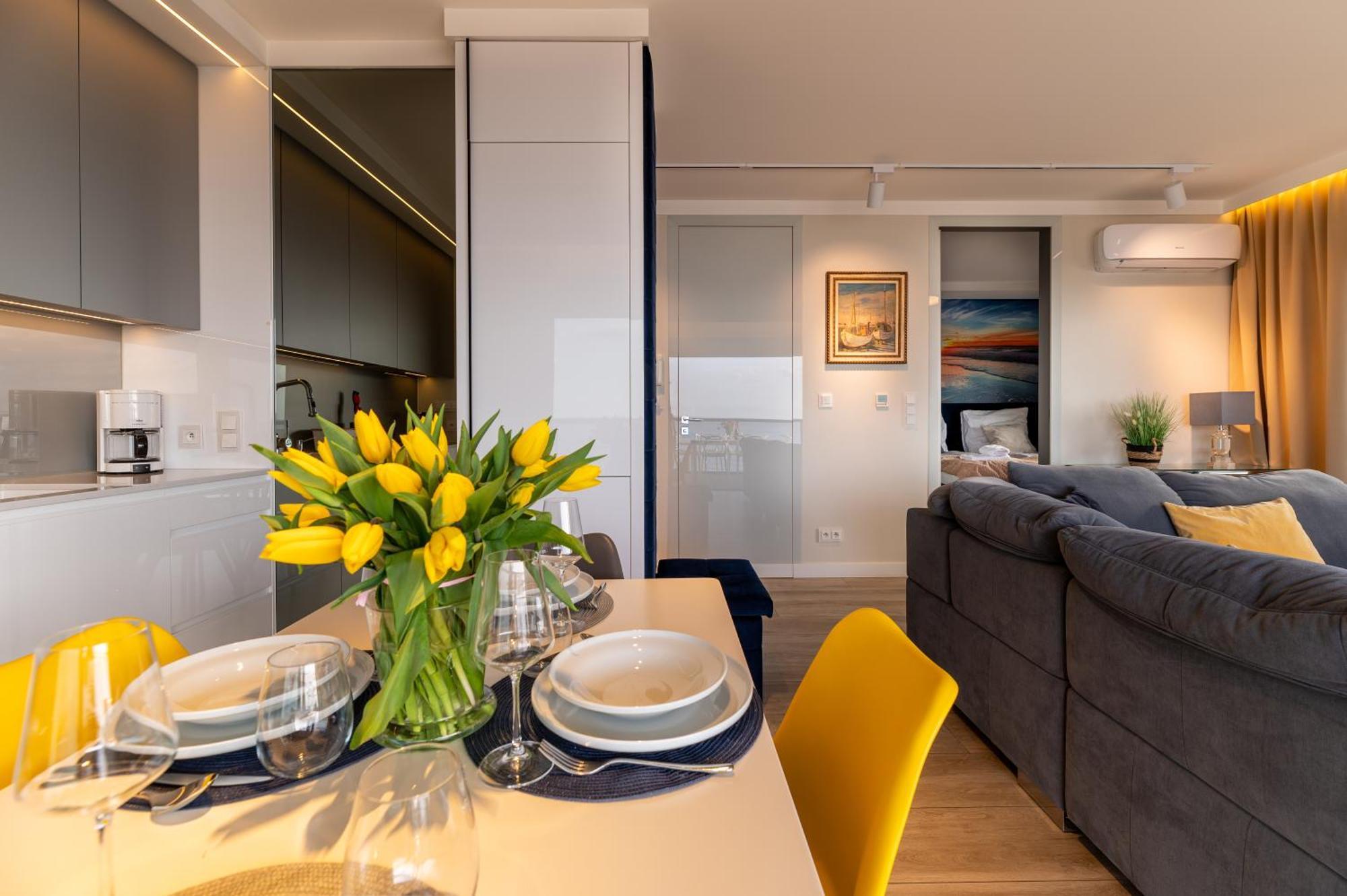 Apartament Dream View Gardenia Front Dziwnów Dış mekan fotoğraf