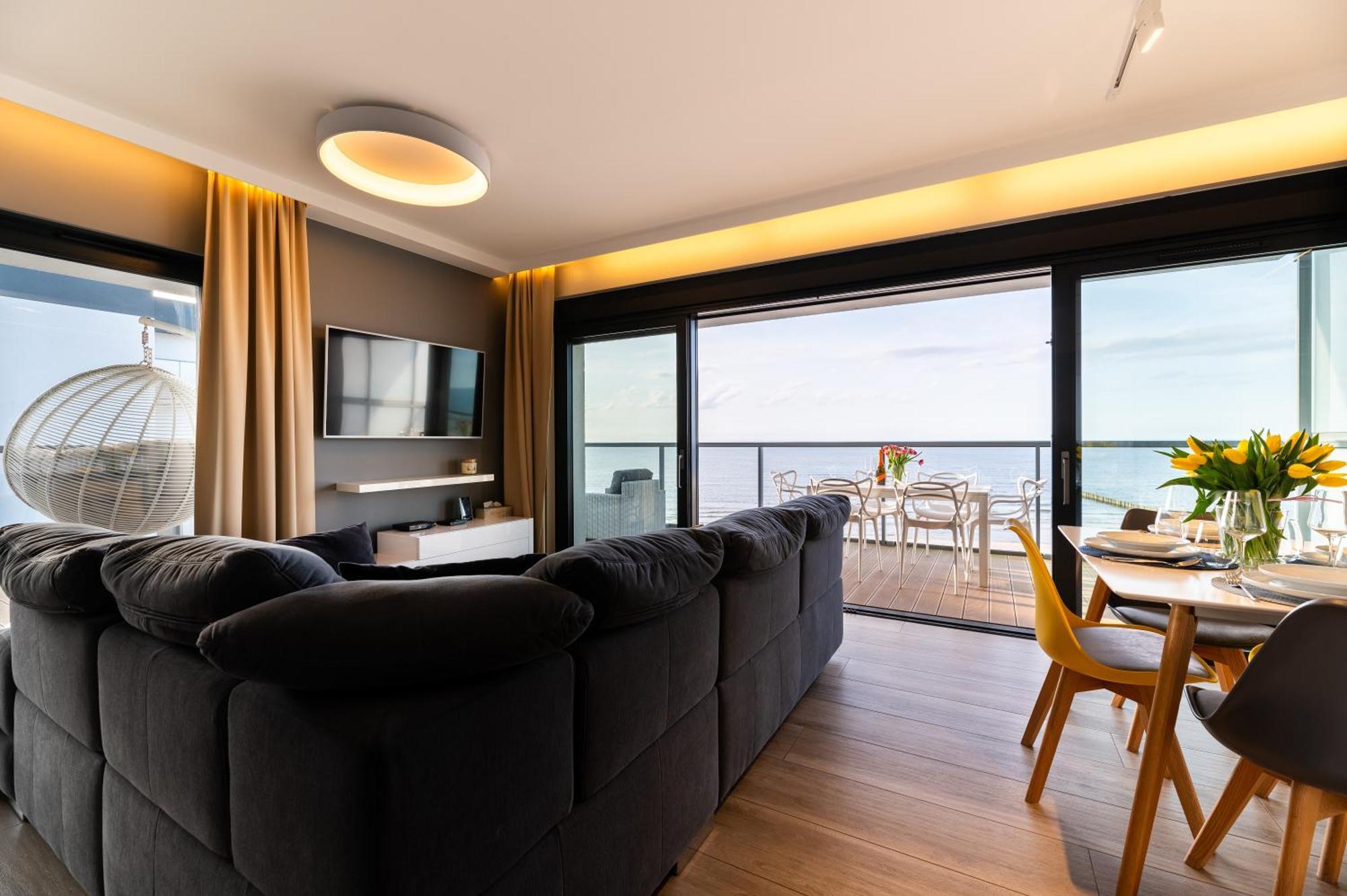 Apartament Dream View Gardenia Front Dziwnów Dış mekan fotoğraf