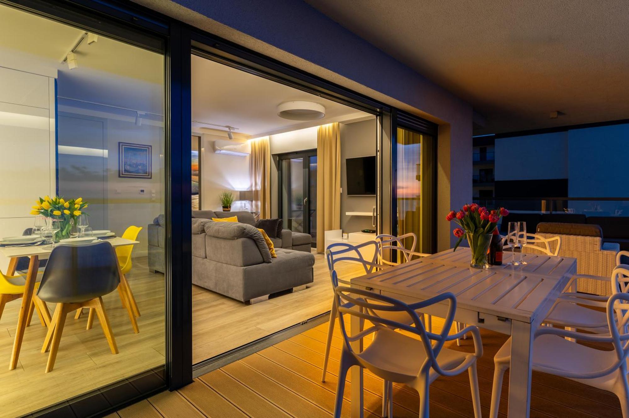Apartament Dream View Gardenia Front Dziwnów Dış mekan fotoğraf