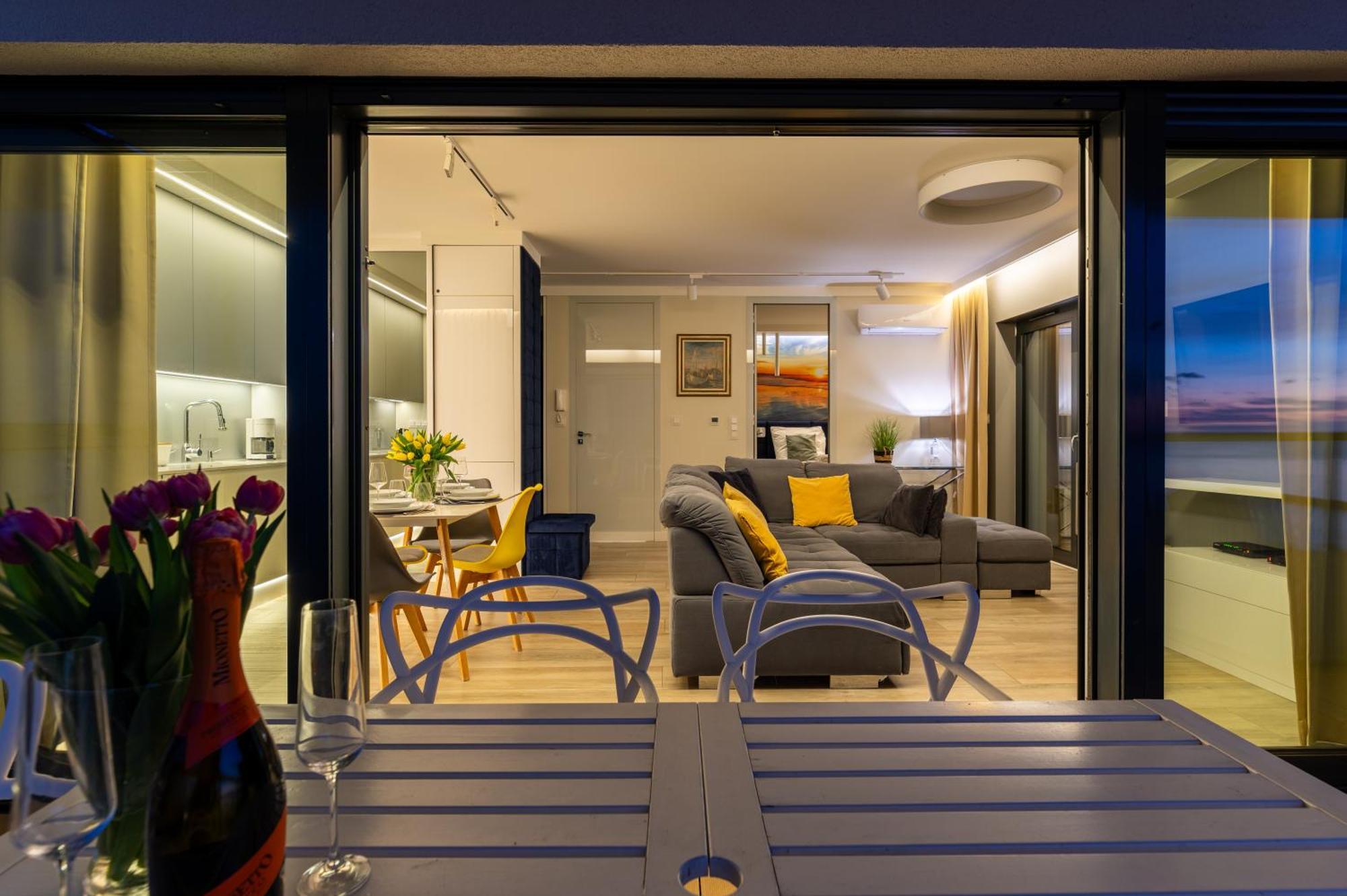 Apartament Dream View Gardenia Front Dziwnów Dış mekan fotoğraf