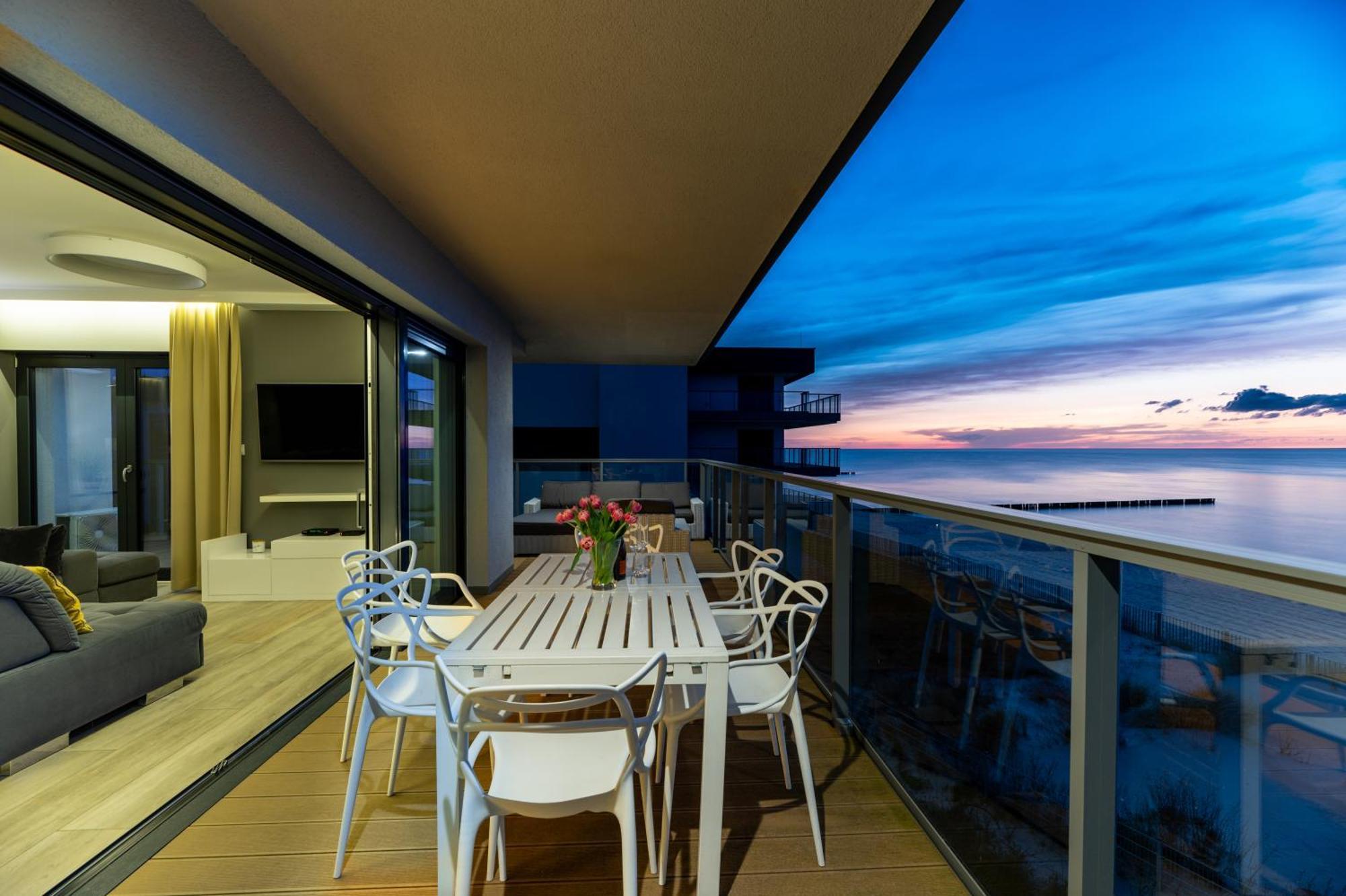 Apartament Dream View Gardenia Front Dziwnów Dış mekan fotoğraf