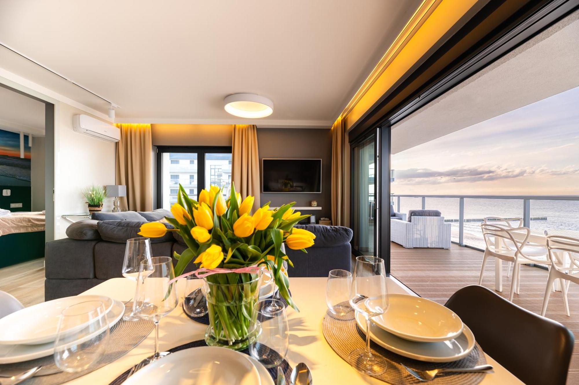 Apartament Dream View Gardenia Front Dziwnów Dış mekan fotoğraf
