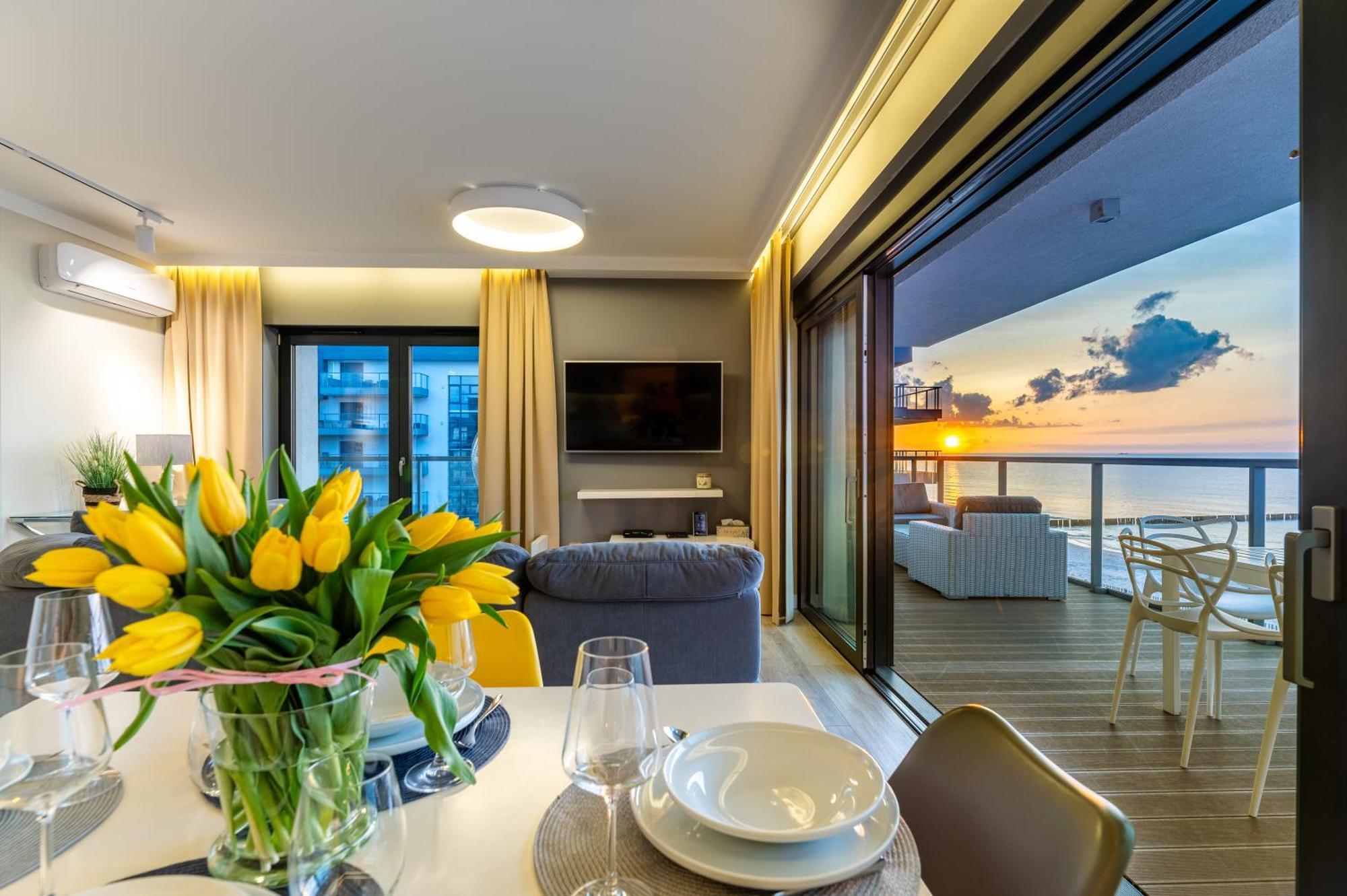 Apartament Dream View Gardenia Front Dziwnów Dış mekan fotoğraf